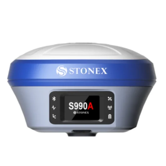 Stonex S5II/S990A Italian Brand Big Internal Radio GPS With Big Color Screen IMU Survey Equipment GPS Stonex RTK Frequency