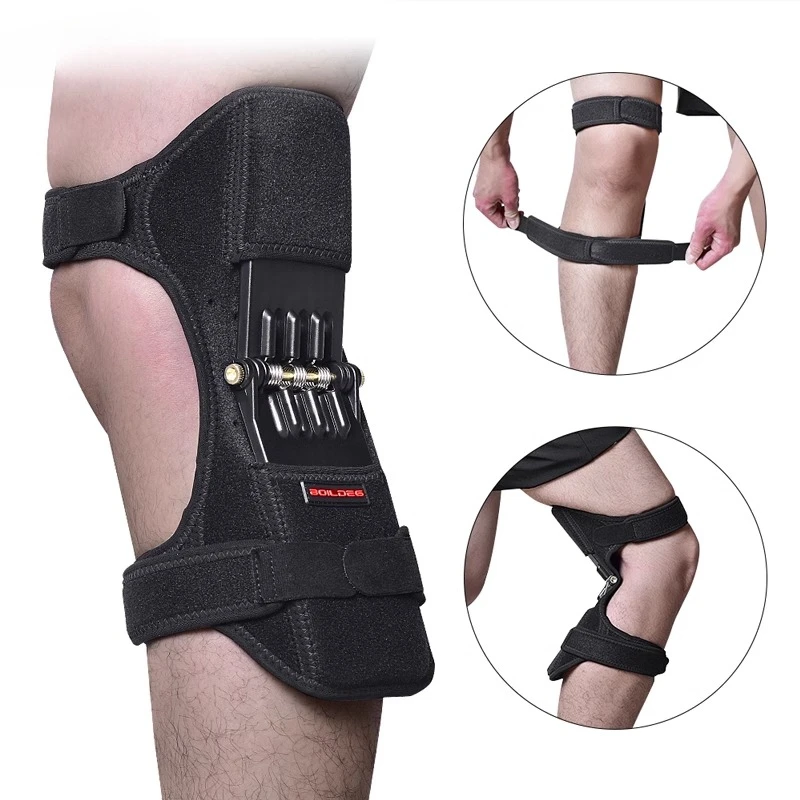Knee booster knee patellar band fixation brace
