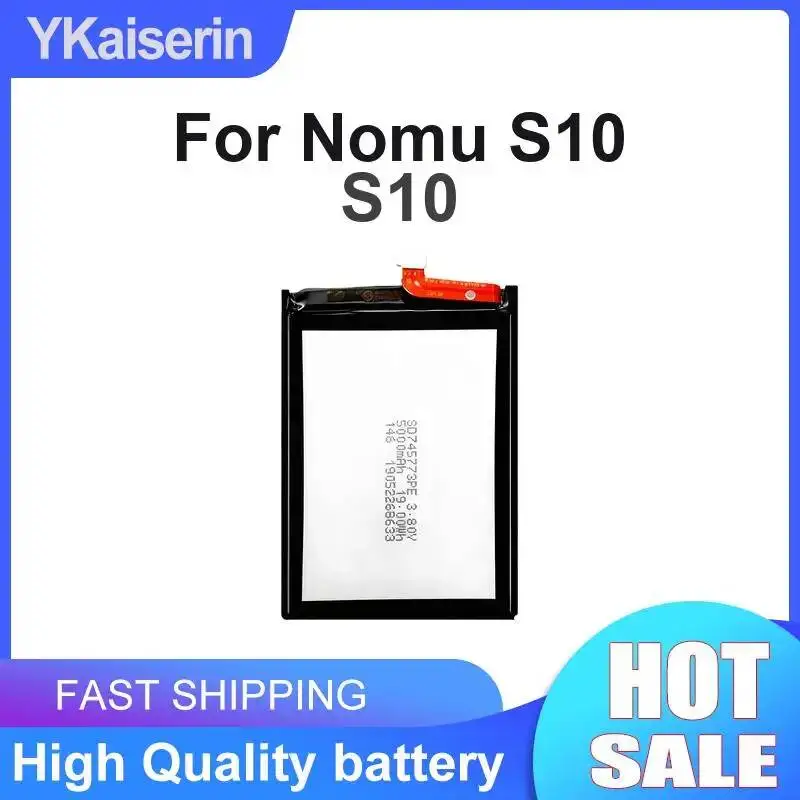 5000mAh For Nomu S10 S 10 Mobile Phone Battery Portable