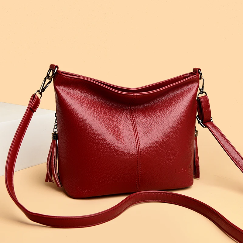 

High Quality Women Handbag Luxury Designer Purse Ladies PU Leather Shoulder Crossbody Bag Female Casual Sac A Main Messenger Bag