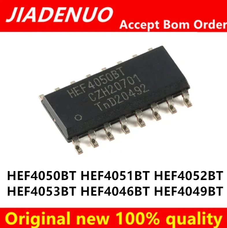 (20piece)100% New HEF4050BT HEF4051BT HEF4052BT HEF4053BT HEF4046BT HEF4049BT SOP-16