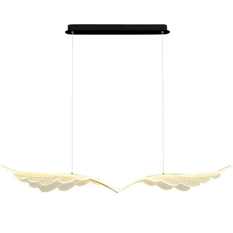 

Nordic Creative Angel Wings Restaurant Chandelier Simple Modern Light Luxury Art Wings Designer Bar Table Light