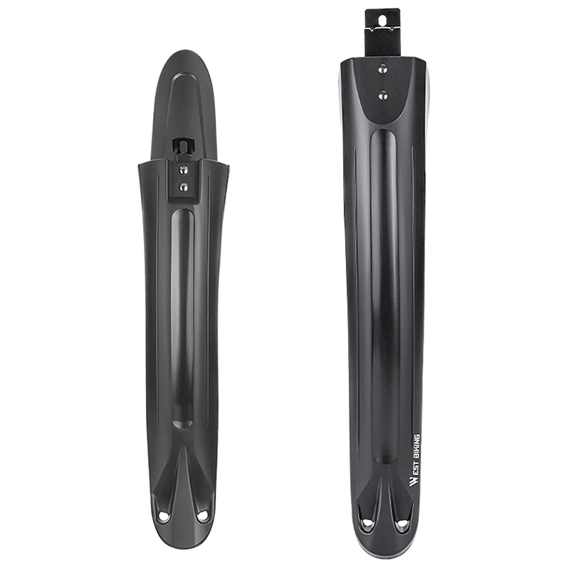 AliExpress West Biking WEST BIKING 2Pcs Bike Fenders Mudguard Dustproof Cycling Splash Guard Universal Bicycle Mudguard Splash Proof for Mountain Bike