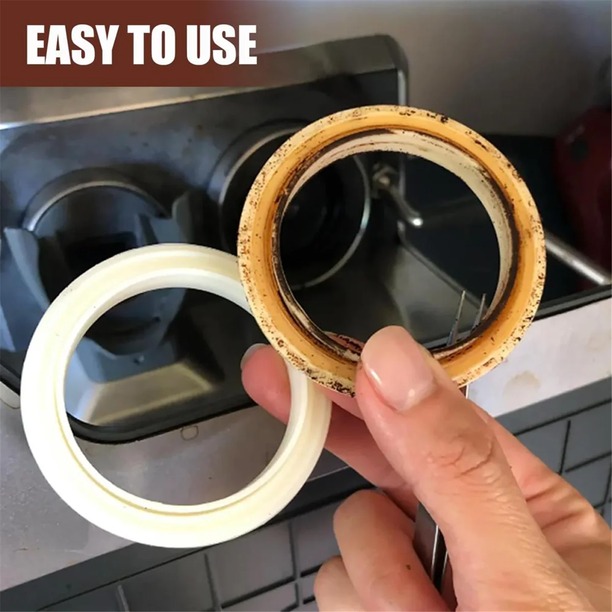 For Espresso Machines Series 8 54mm Brew Coffee Machine Accessories Gasket Replacement Parts-A70Z