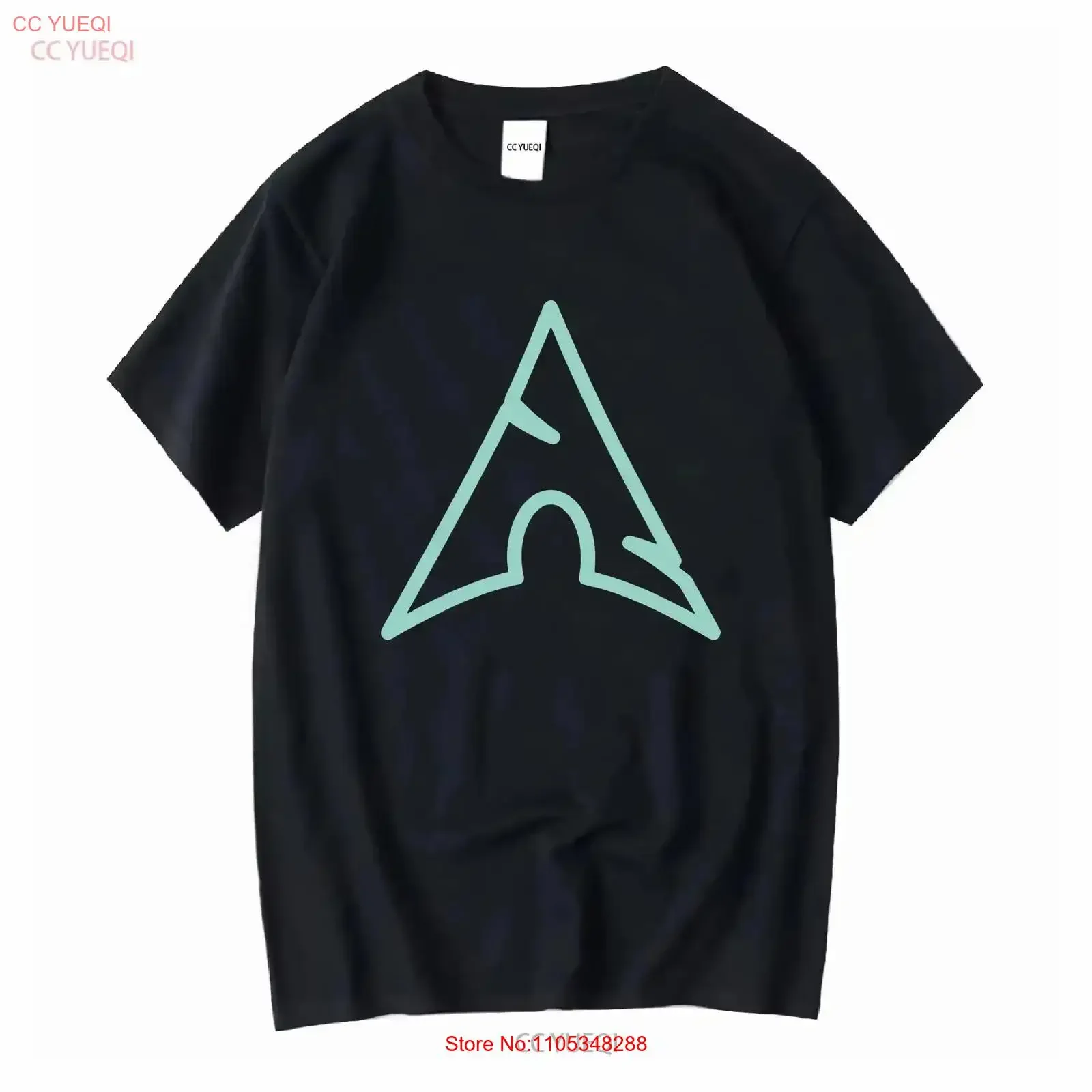 Arch Linux lover T Shirt Tux Penguin tagline and Logo Open Source Os vintage Washed designer clothes Stylish Comfortable Soft