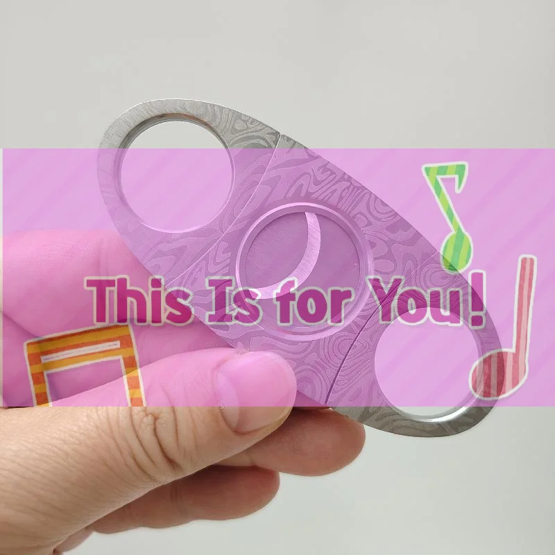 

【HMA】Stainless Steel Cutter Metal Classic Cutter Guillotine Scissors Gift Puncher Cutting Knife Accessory