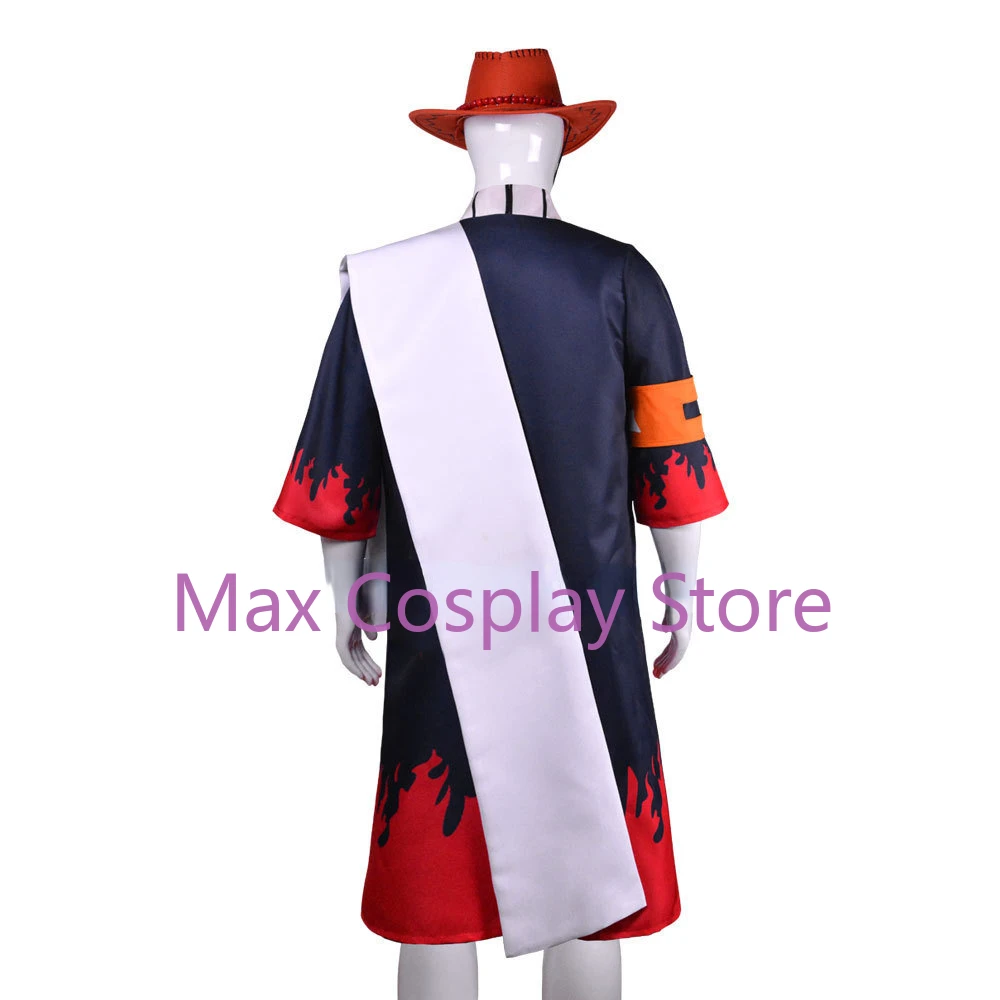 Max Anime Portgas D Ace Cloak Cosplay Costume Clothes