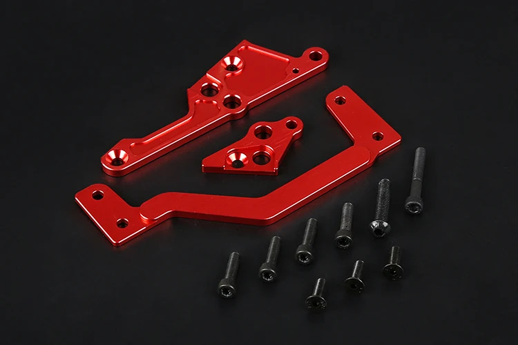CNC precision machined all-metal engine reinforced connection bracket for ROFUN ROVAN KM HPI BAJA 5B 5T 5SC