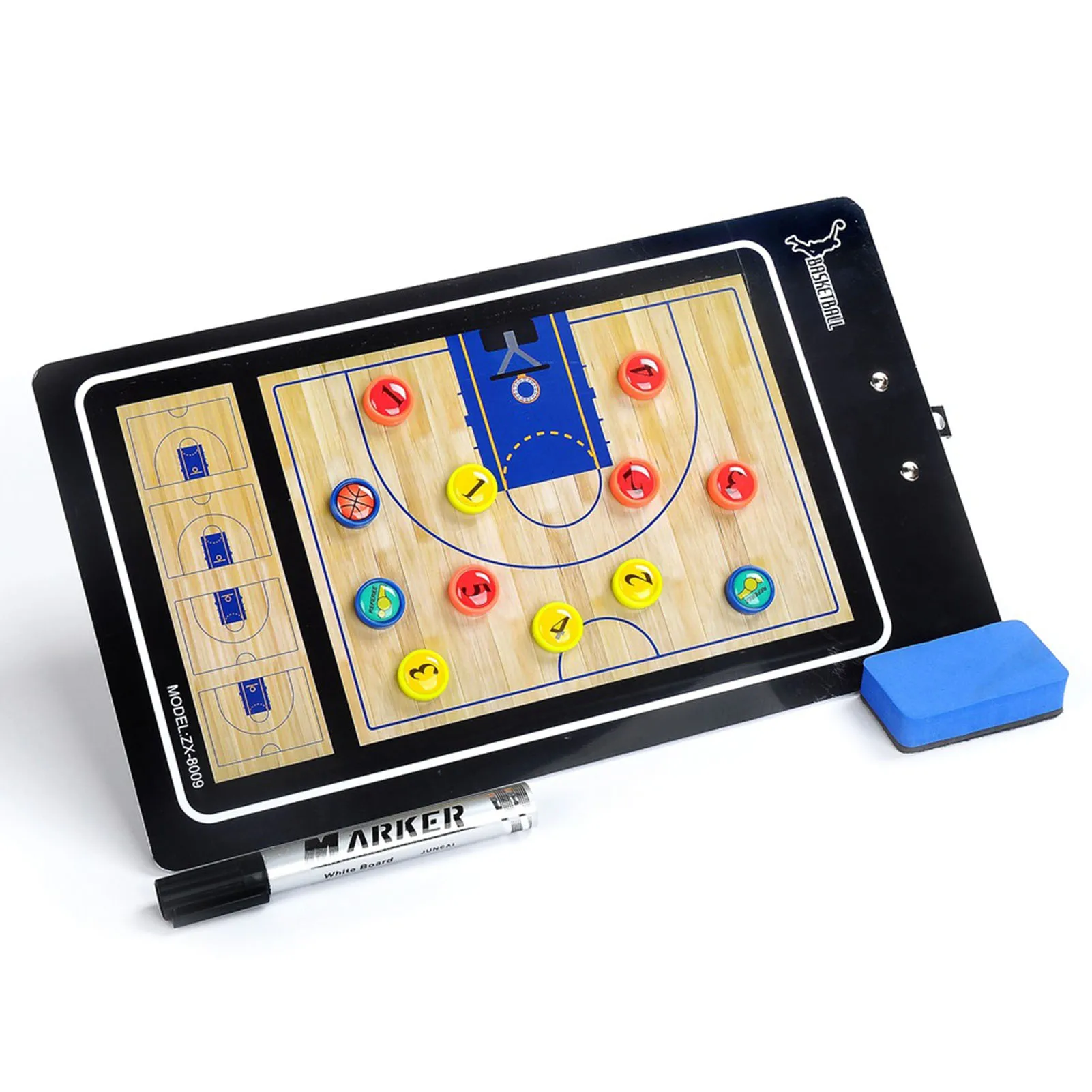 

PVC Magnetic Portable ing Board Double-Sided Basketball Clipboard for Technical Communication