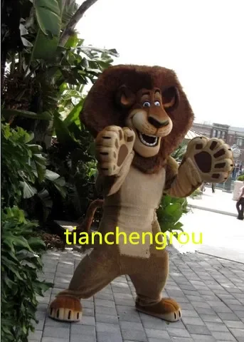 החלפת תלבושת לאלכס, המלך של מדגסקאר – תלבושת מרגשת למבוגרים, מושלמת למסיבות, אירועים ומסיבות קולנוע