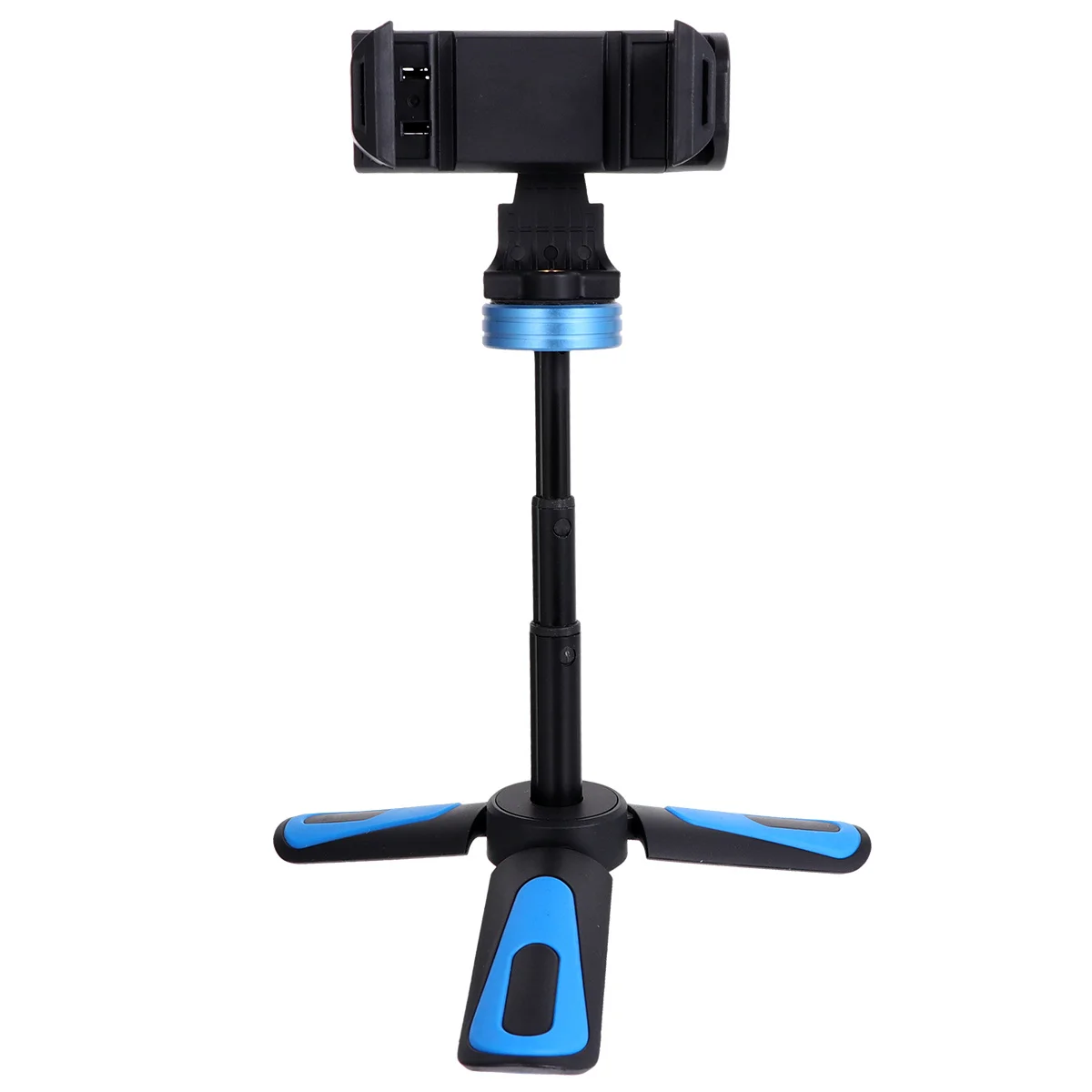 

1Pcs Mobile Phone Tripod Selfie Stick Portable Retractable Folding Mini Desktop Holder Stand 360 Degree Rotation for Web