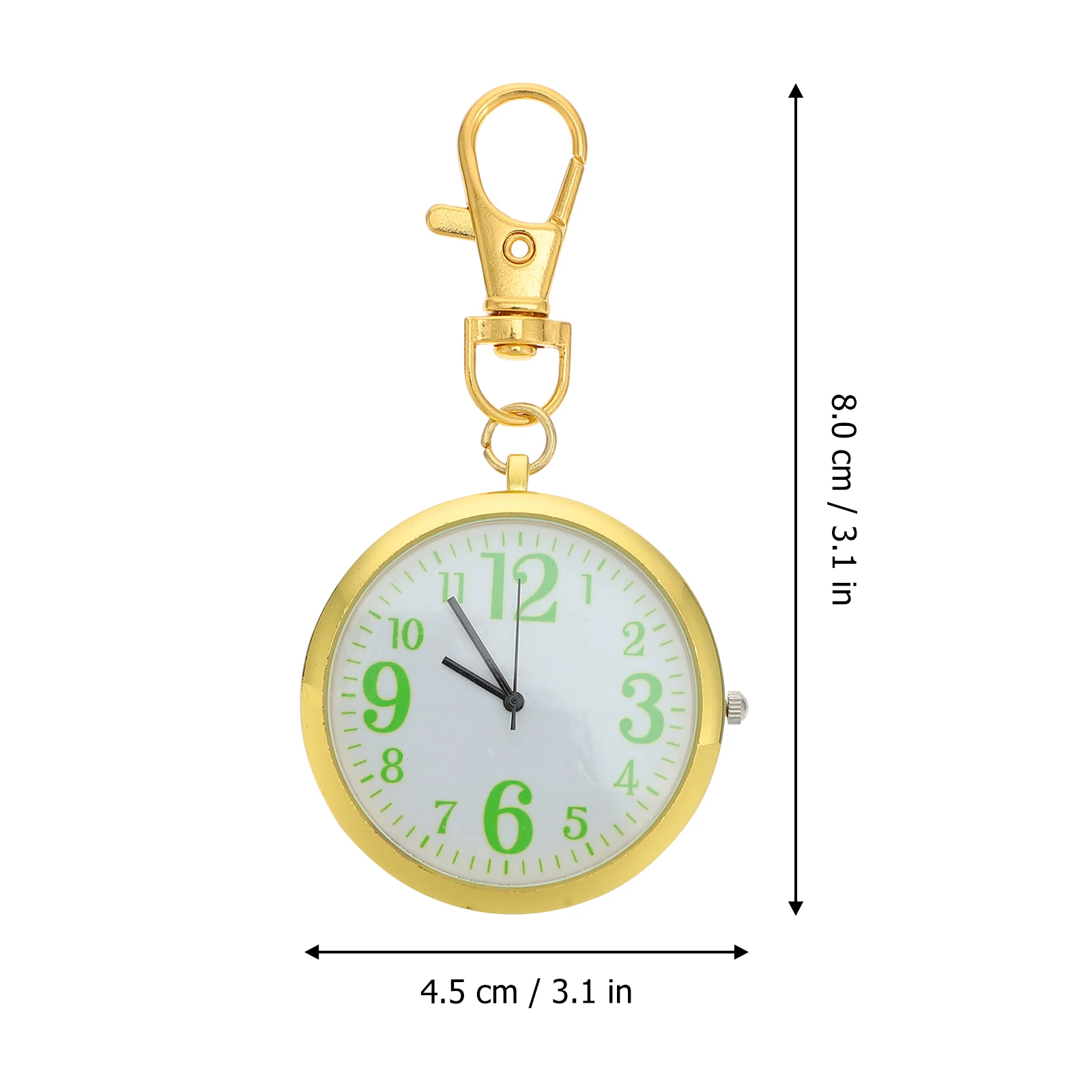 

Watch for Kids Elderly Big Numbers Portable Alloy Nurse Medical Student Watches Timepiece Gifts