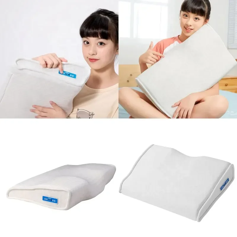 Private Brand Super Soft Comfortable Cervical Sleeping Portable Pillows Bluetooth Smart Music Memory Foam Pillow For Kids