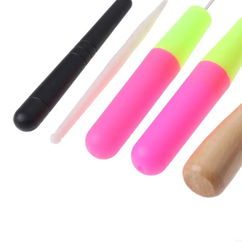 5pcs/ชุดพลาสติกถักเปียสำหรับล็อคเบ็ดทอผมเดรดล็อค C B95B