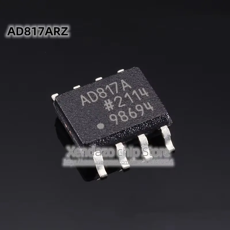 5pcs/lot AD817ARZ AD817ARZ-REEL7 AD817A SOP-8 package Original genuine Operational amplifier chip