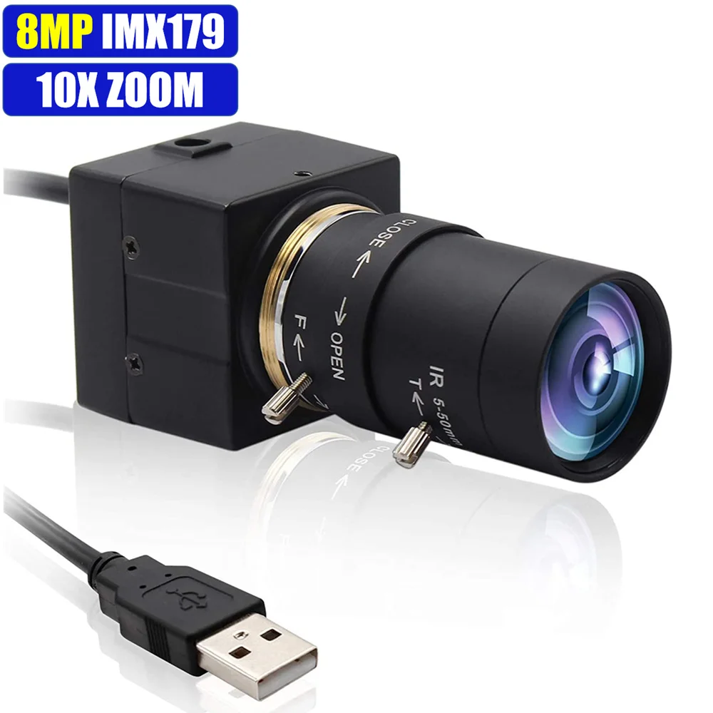 ELP-高解像度8mpカメラ,3264x2448,cs付きUSBカメラ,5-50mm,hd cctv