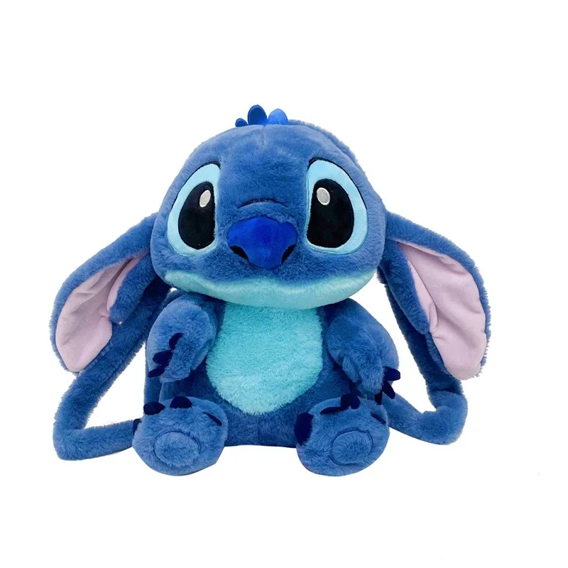 Genuine Disney Stitch Plush Toy Anime Lilo & Stitch Stuffed Toys Kawaii Cartoon Cute backpack Doll Bag Toys Kids Birthday Gift