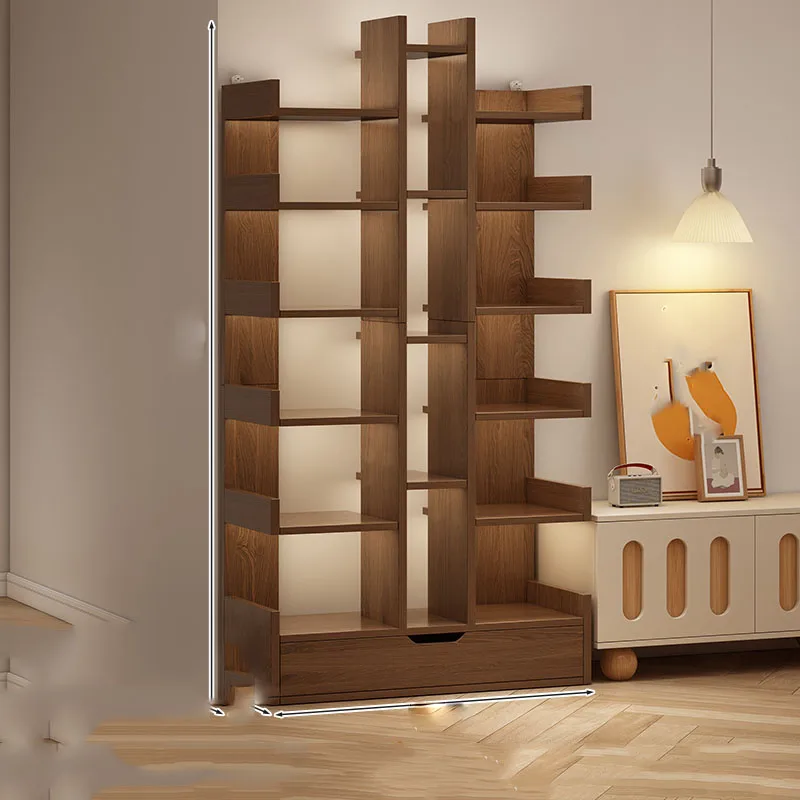 Magazine Racks Bookcases Art Office English Minimalist Library Cube Book Shelf Interior Magazine Racks Librero Trendy Furniture