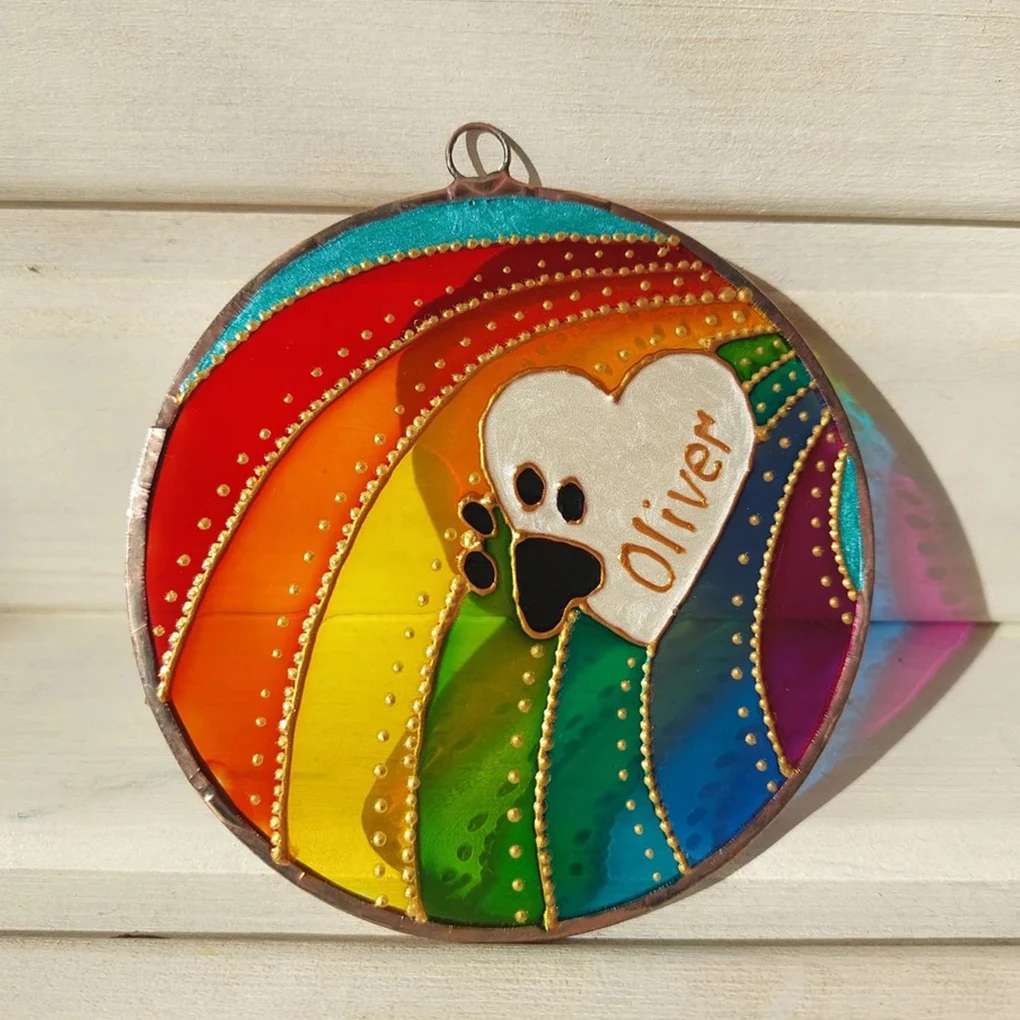 Pet Memorial Sun Catchers Balcony Pendants Hanging Pendant Type 2