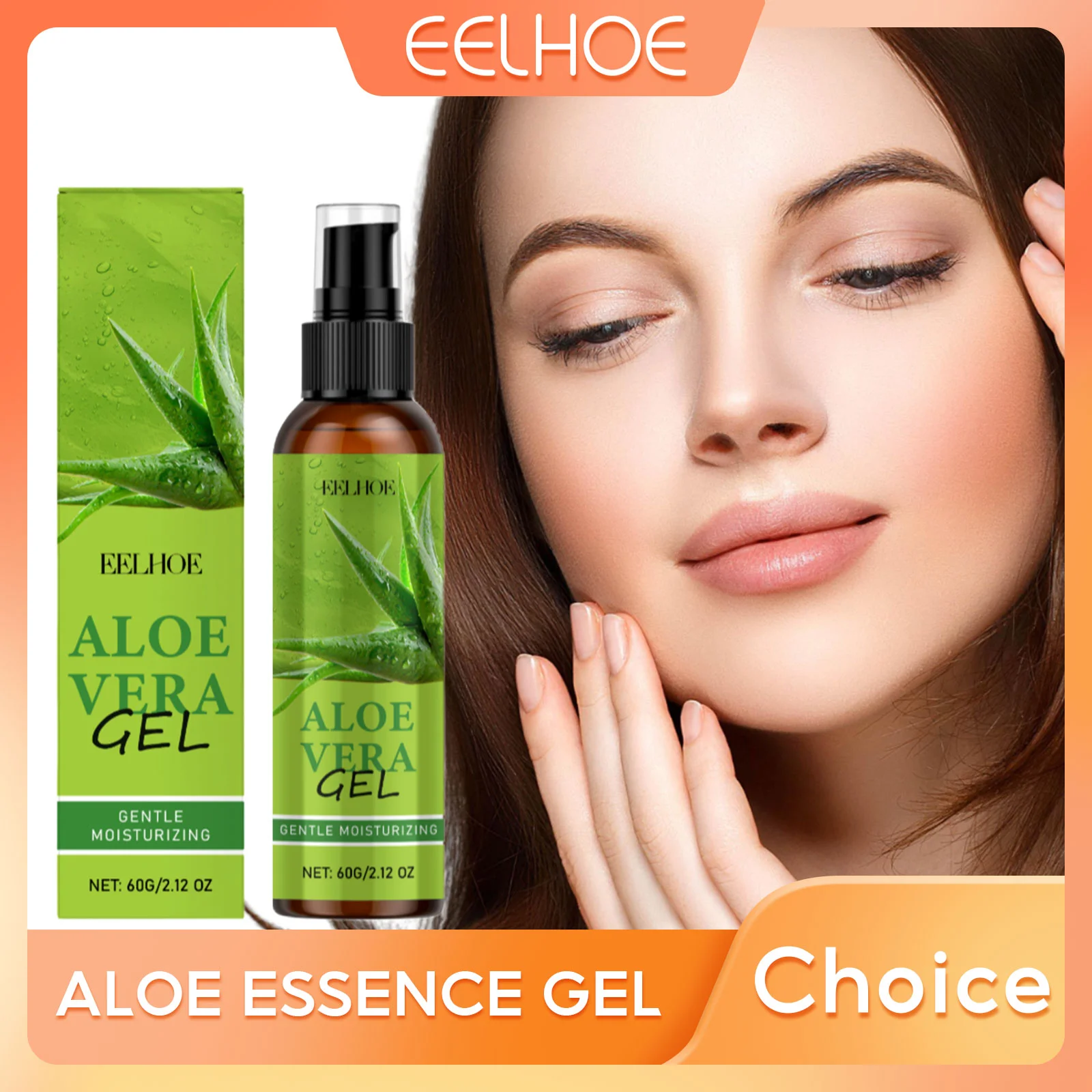 eelhoe-aloe-vera-gel-hidratacao-profunda-calmante-gel-suave-aliviar-vermelhidao-apos-o-sol-hidratante-cuidados-com-a-pele-creme-gel-calmante-60g