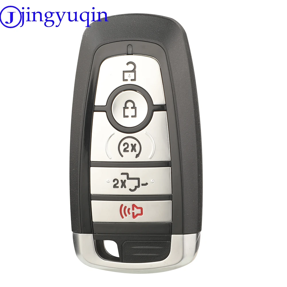 Jingyuqin Fernbedienung Auto Schlüssel Shell Fall Smart Für Ford Next Gen Everest Raptor MK5 Taurus Mustang Klinge Fob Fall Abdeckung 5 tasten