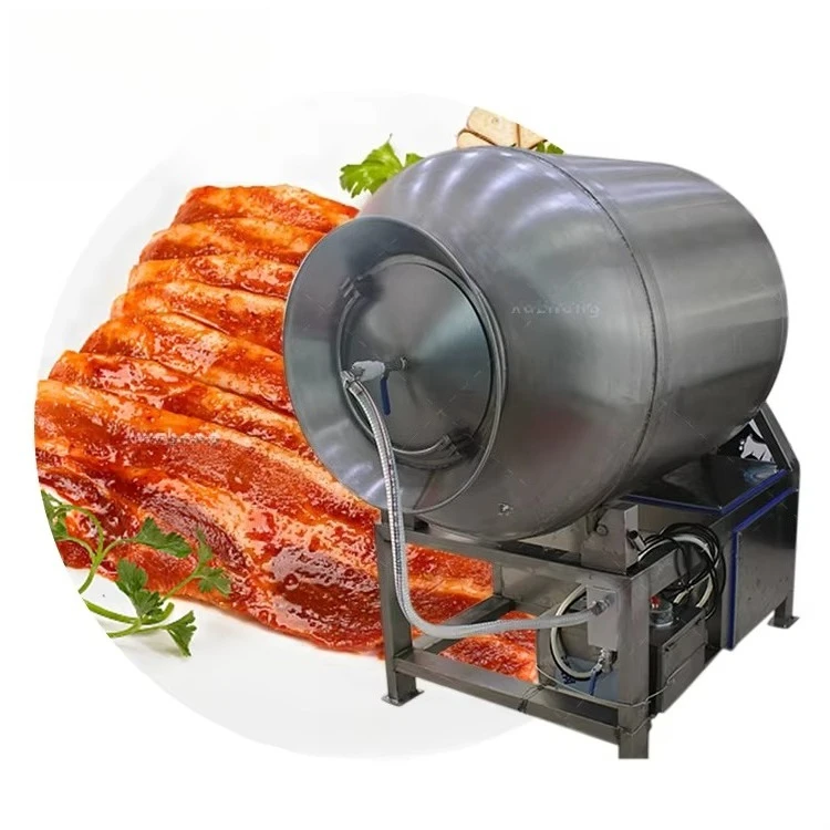 Stainless Steel Chicken Sausage Making Marinating Machine Meat Sausage Tumbler Mmixing Machine Vacuum Tumbler Marinator