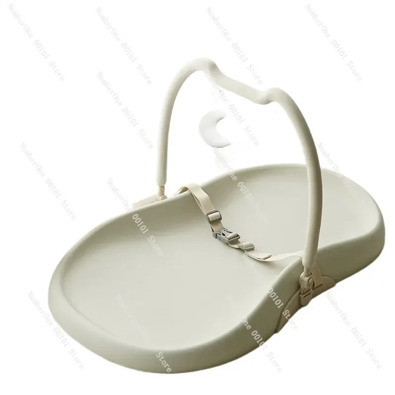 Portable Baby Changing Station Waterproof PU Leather Nursery Organizer Foldable Diaper Table with Storage Shelves Padded
