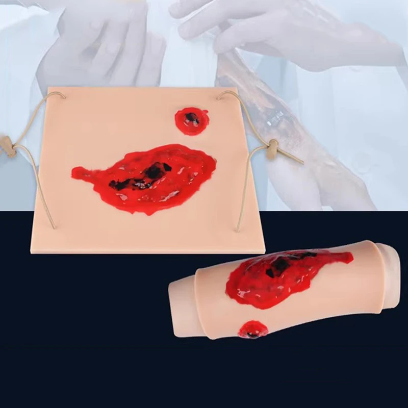 Wearable Wound Model Simulation Skin Module Trauma Model Surgical Trauma Wounds Training