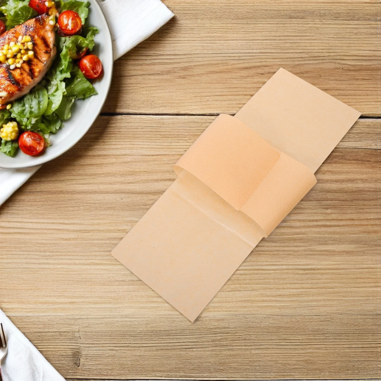 

100Pcs 39x25cm Non-Stick Baking Parchment Paper Liners Greaseproof for Bread Cakes Cookies Sourdough Baking Food Parchment Paper