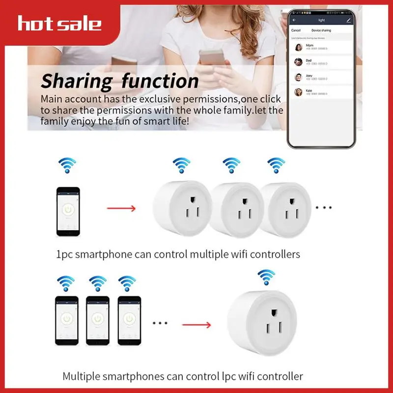 Zigbee Smart Voice Control 16A With Power Monitoring And Timing Function For Alexa Google US Plug