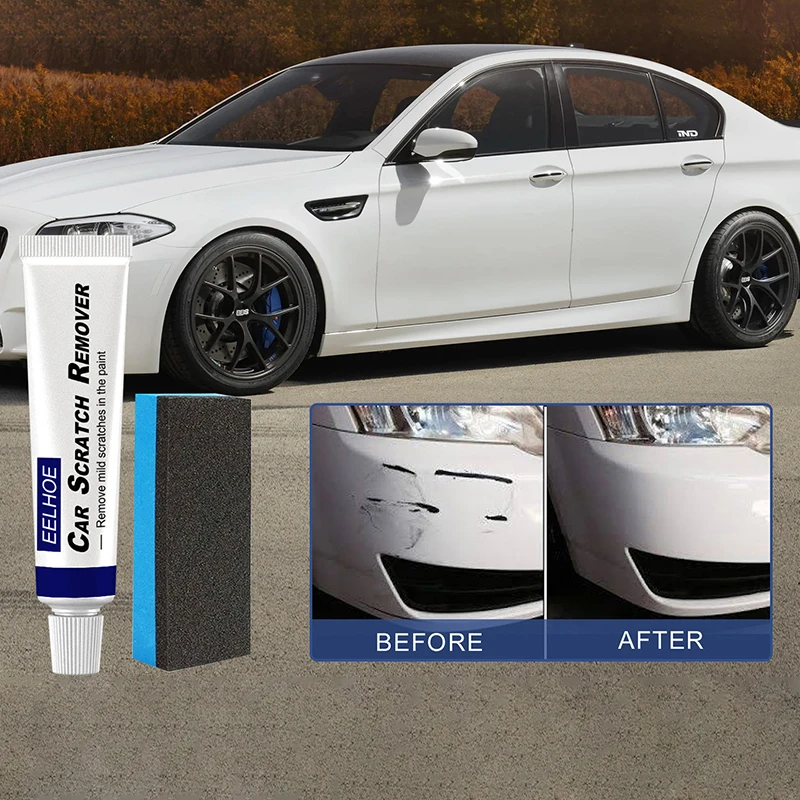 Car Scratch Remover Quickly Repairs Scratches Body Composite Wax Paint Paste Set Scratches Paint Care And Beauty