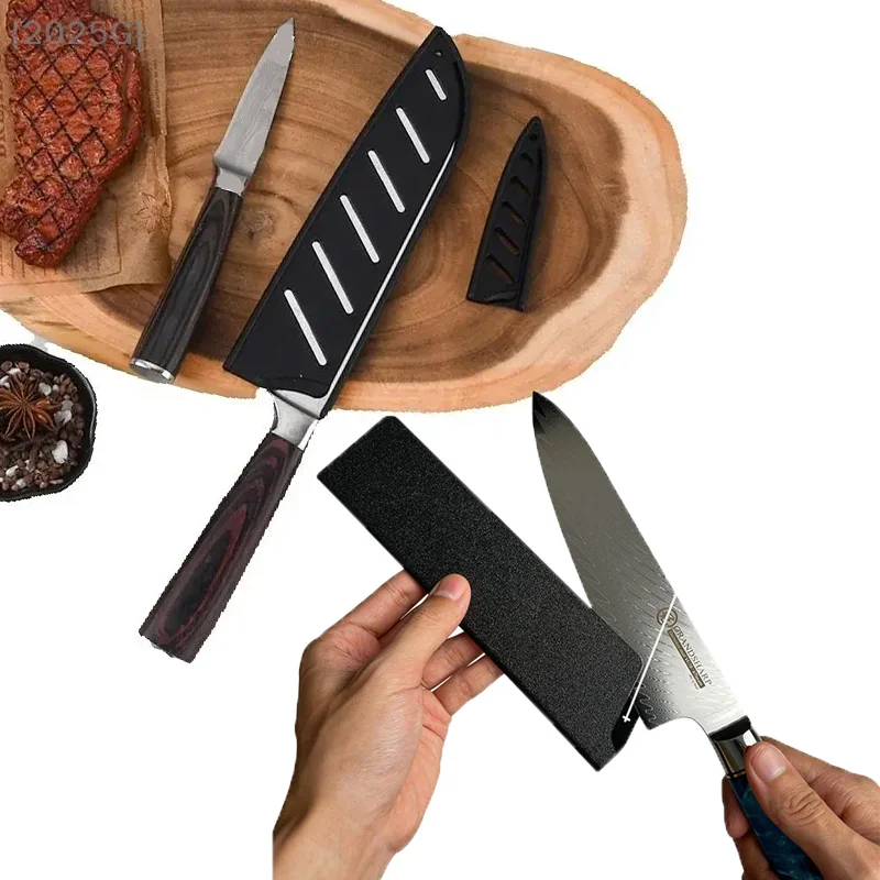 

Kitchen Knife Sheath Chef Knife Santoku Sushi Sashimi Cleaver Slicing Tools 1 Pcs {2025}