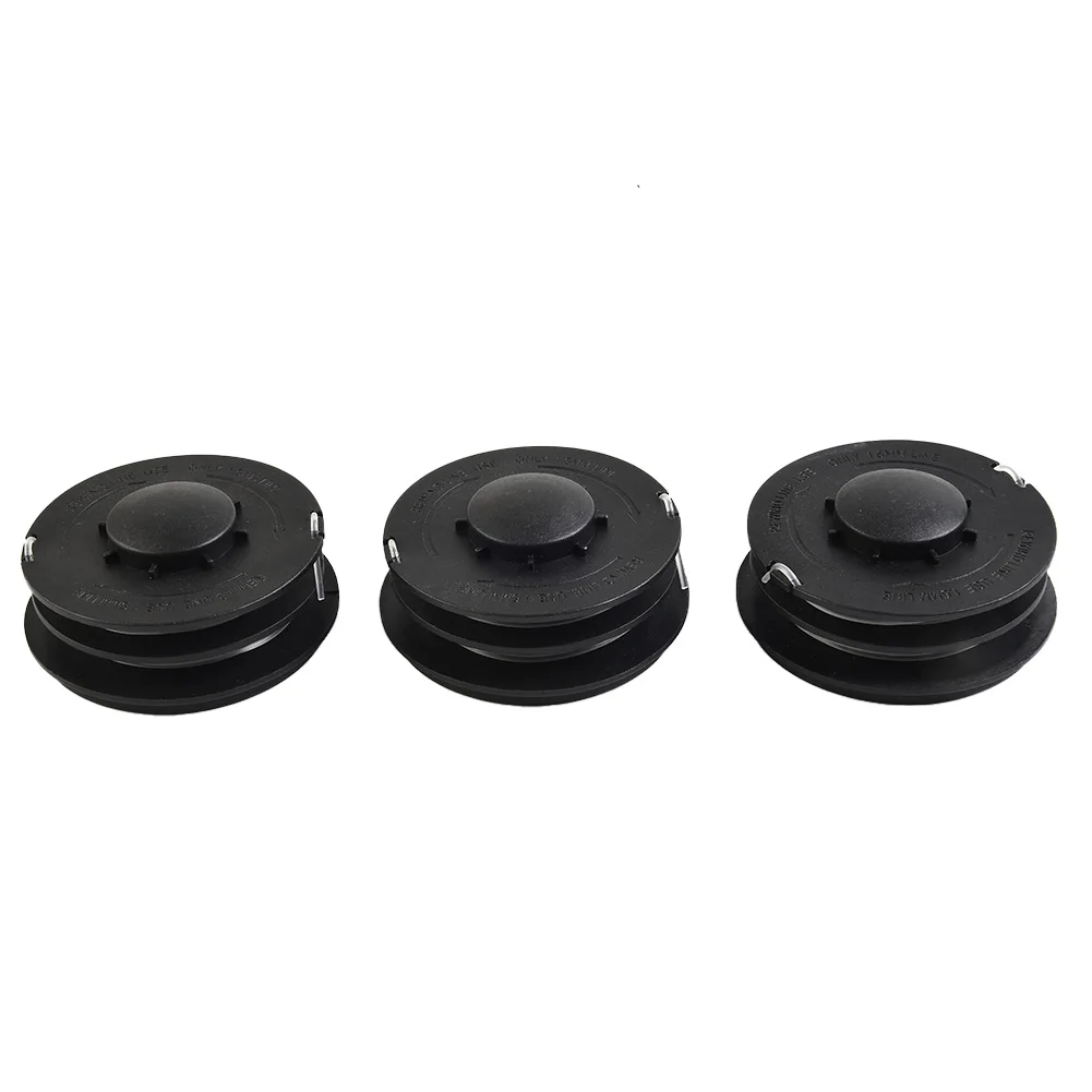 

3 Trimmer Heads for Einhell For GCET 4530 RTV 400 RTV 550 RTV 5501 Reliable Performance with Nylon Construction