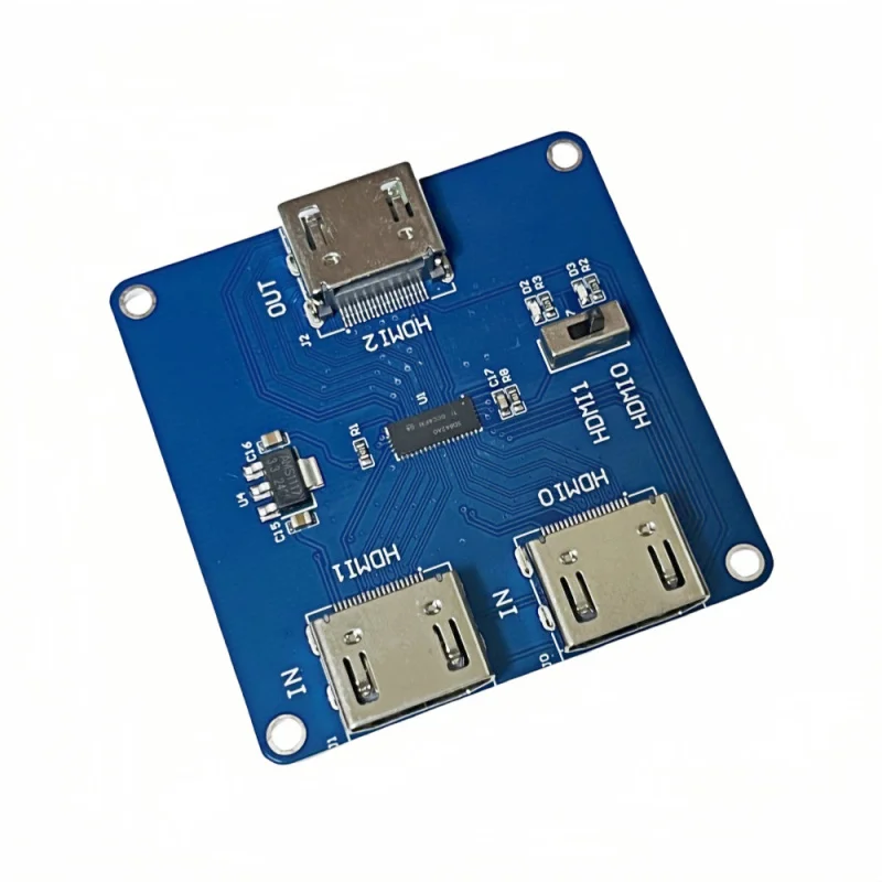 HDMI 2.0 스위처 & 스플리터, 최대 60Hz 4K2K 해상도 지원, 전원 불필요, 듀얼 모드 출력으로 간편하게 전환 가능