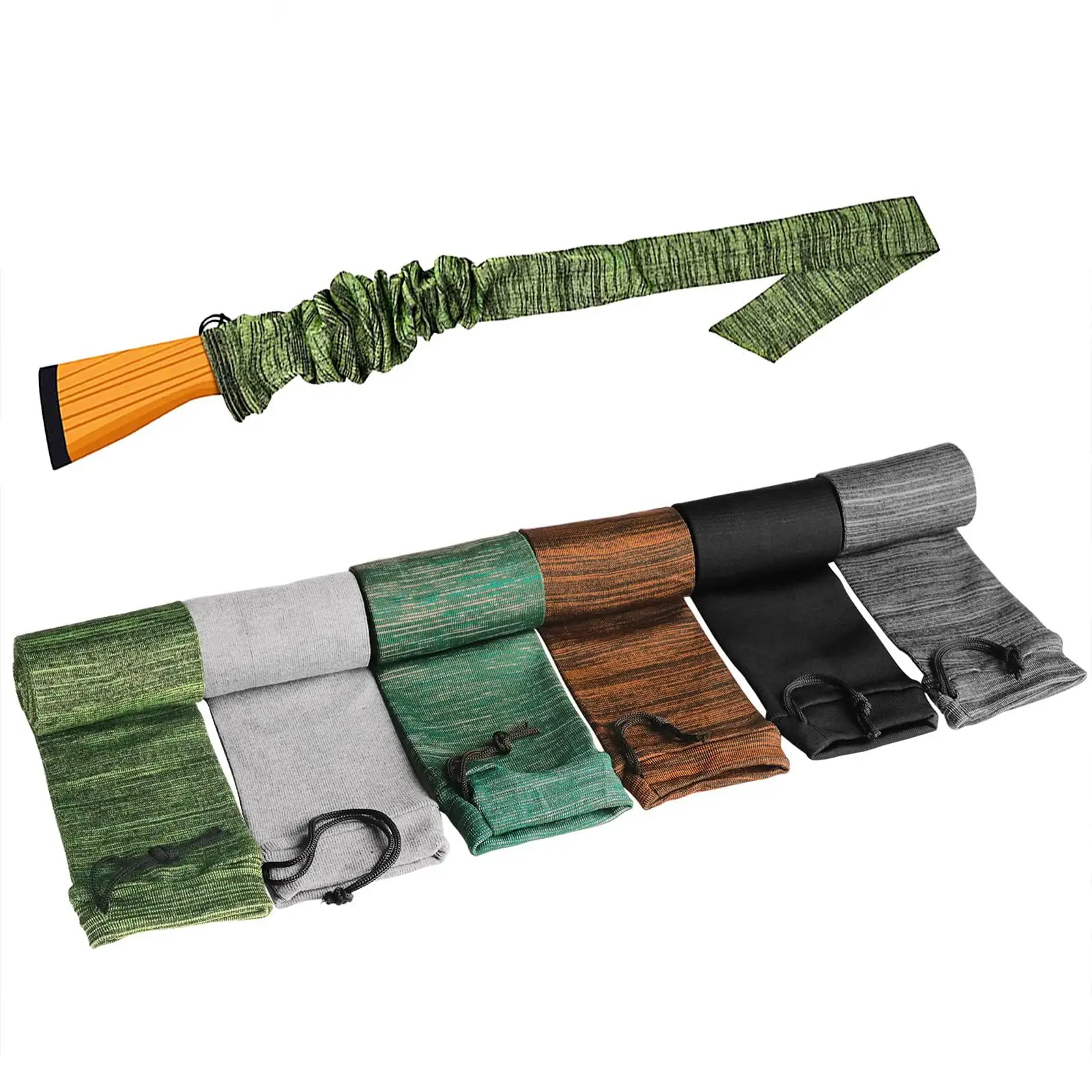 Gun Sock 48-inch stockings, outdoor hunting knit holsters, dust jackets, GUN storage bags, hunting gear, holsters