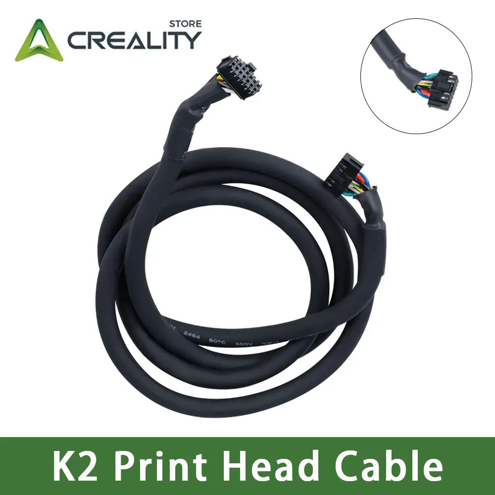 

Creality K2 Print Head Cable 1pc 3d Printer Parts K2 Print Head Cable for K2 Original 3d Printer Accesoires