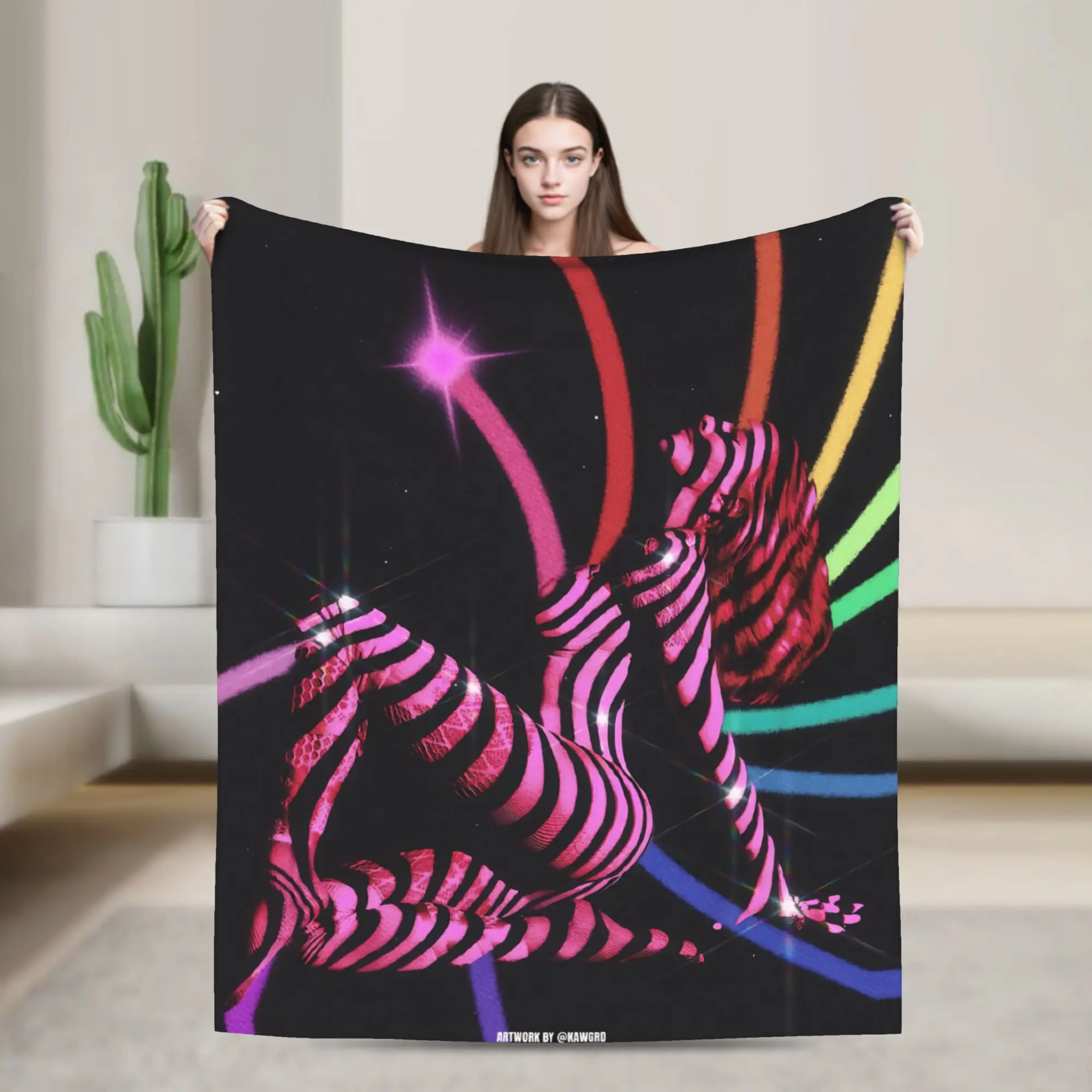 M-Madonnas Confessions II Throw Blanket for Couch  Soft Fuzzy Plush Blanket 50x60 Inch Multiple Sizes Bedspread for All Seasons