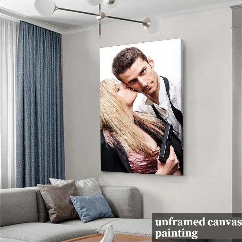 Photos personnelles personnalisées avec sans cadres, peintures sur toile, affiches personnalisées, cadeaux d'anniversaire, Photos artistiques, animaux de compagnie, Photos de mariage, journal