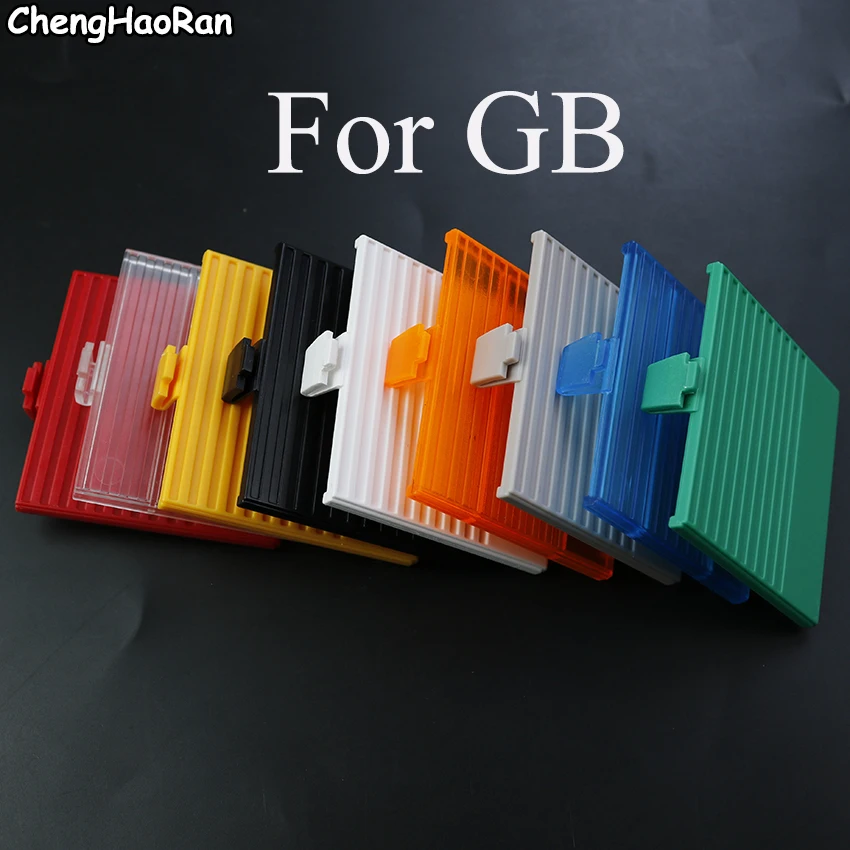 

ChengHaoRan For GB Classic GB DMG GBO Battery Cover case Replacement for GB console battery door back Battery Lid Door Shell