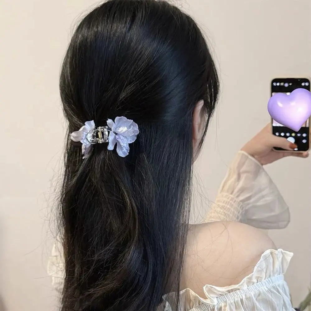 Headwear Dried Flower Grab Clip Side Bangs Clip Hair Accessories Artificial Flower Clips Romantic Bangs Hair Clip