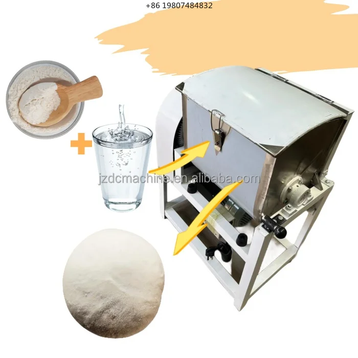 

Automatic Industrial Control Flour Mix Bread Maker Mini Kneading Machine Baking Spiral Dough Mixer