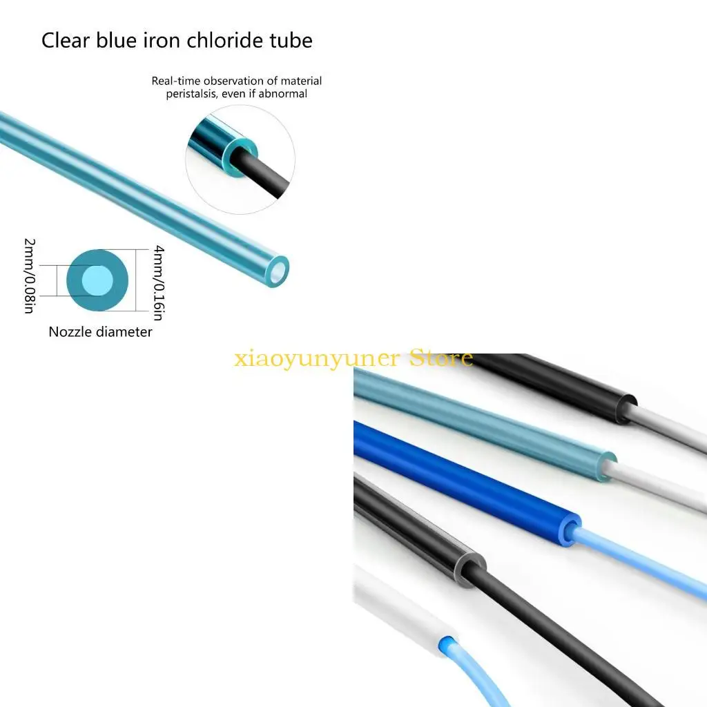 

Детали 3D-принтера P9JB, трубка из ПТФЭ 1 м 2 м, трубка Боудена 1,75 мм, ID2 мм, OD4 мм для Ender3