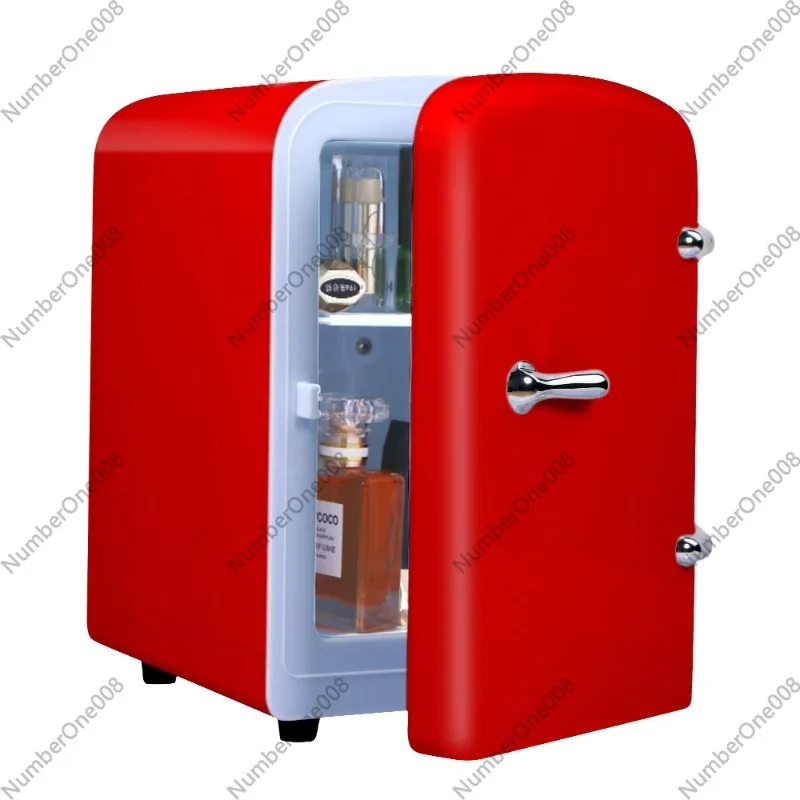 

Мини-холодильник USB 4 л для косметики, портативный охладитель-нагреватель для общежития, автомобиля и дома, двойное назначение