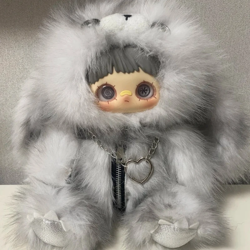 حقيبة أزياء أصلية من سلسلة Maymei Rebel Doll بحجم 400%، مقاس 34 سم، حقيبة ظهر بسلسلة على شكل دمية فينيل كاواي، زينة، هدية مفاجئة لعيد ميلاد الفتاة