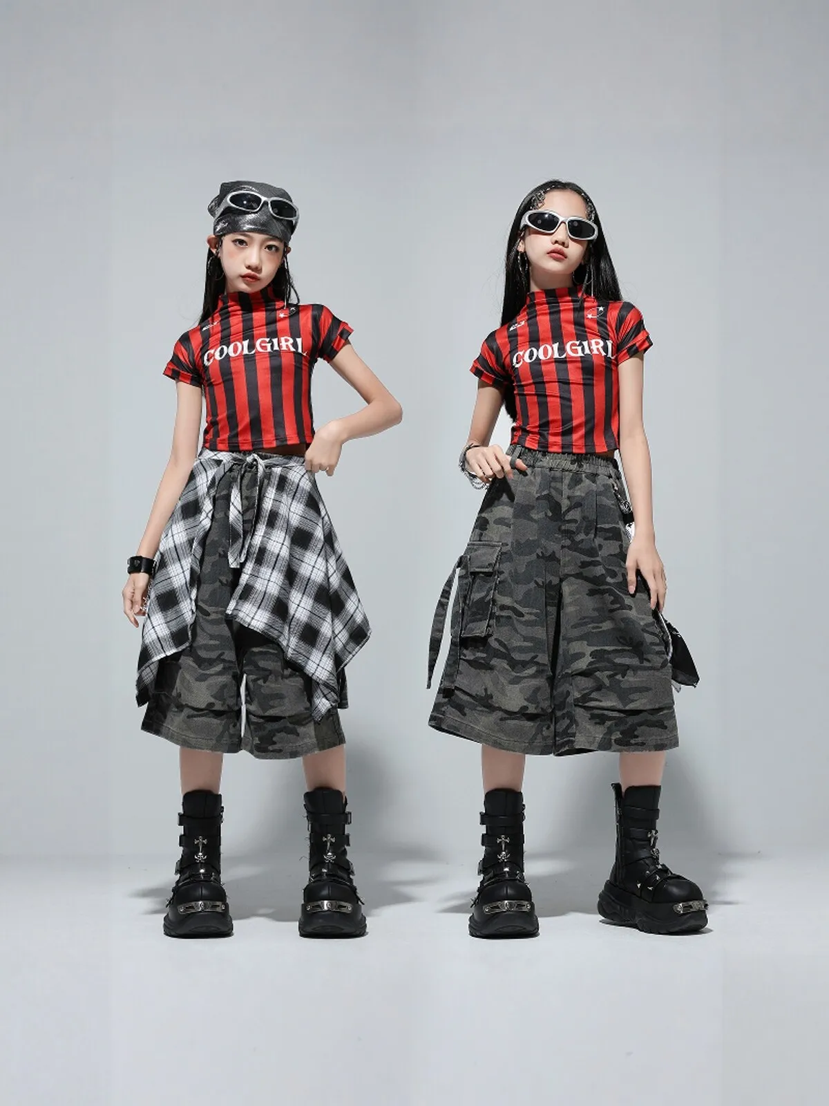 Jazz Costumes Street Dance Elementary School Children Model Trendy Clothes Hiphop Performance Girl Group Performance Clothes
