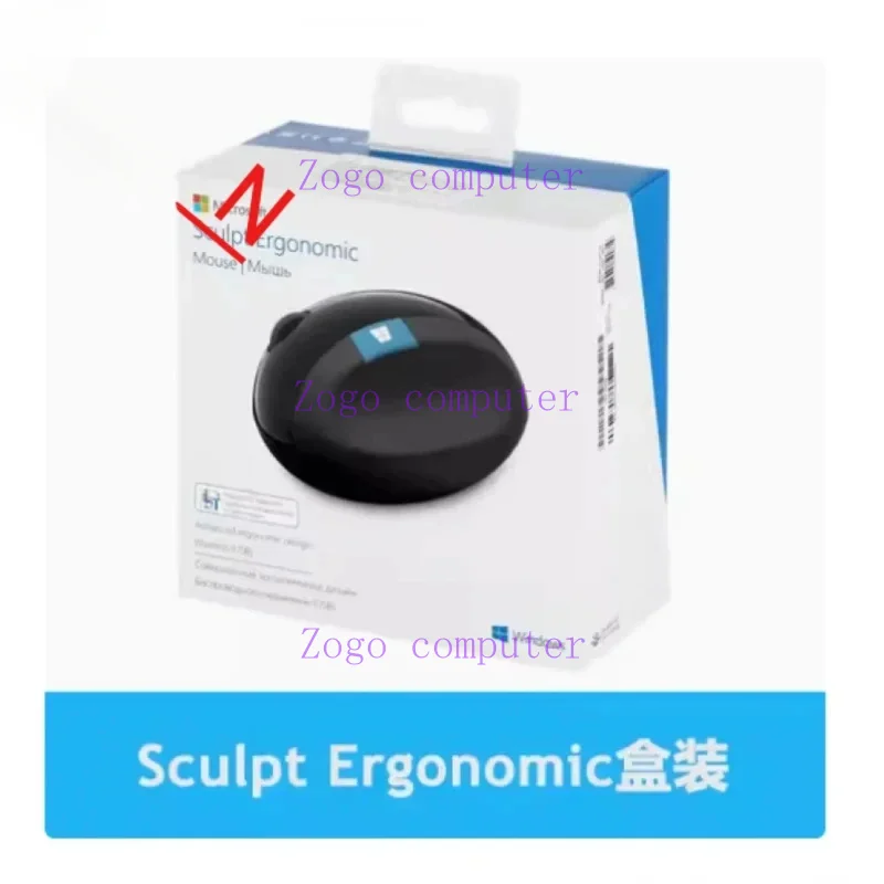 For Microsoft/ Microsoft Sculpt Ergonomic steamed bun wireless mouse ergonomic mouse