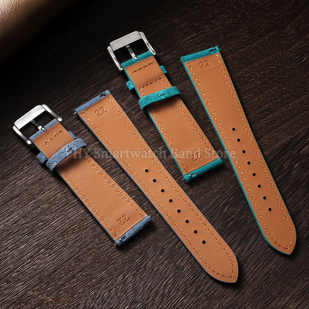 Vintage Suede Leather Strap 18 - Suede Strap Watch recension och pris
