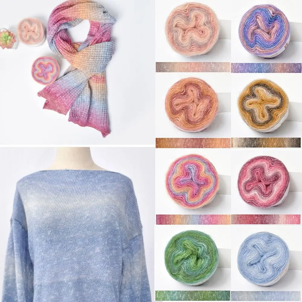 

250 м стая пряжа для торта, пряжа из смешанной органической хлопковой пряжи «сделай сам», весна/лето, вязаная крючком юбка, кружевная линия, мягкая пряжа ручной работы