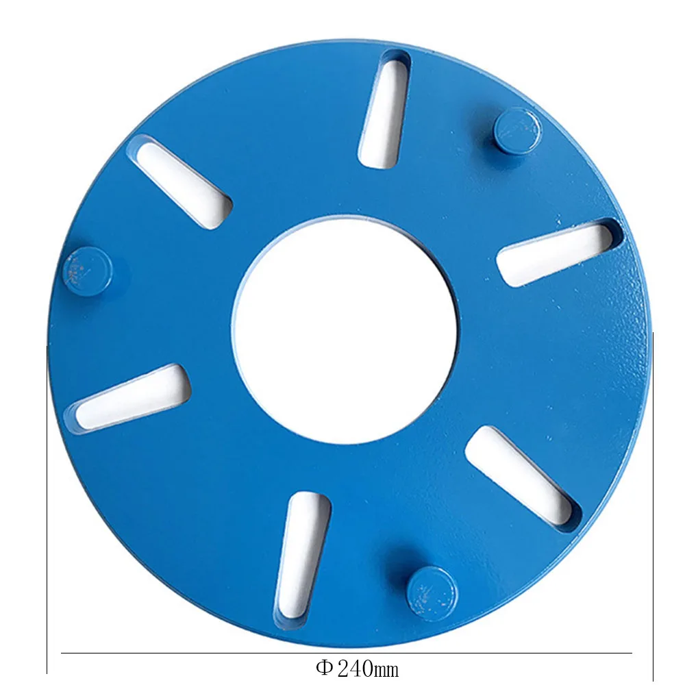 Diameter 240Mm Cakram Adaptor Logam Roda Gerinda Berlian