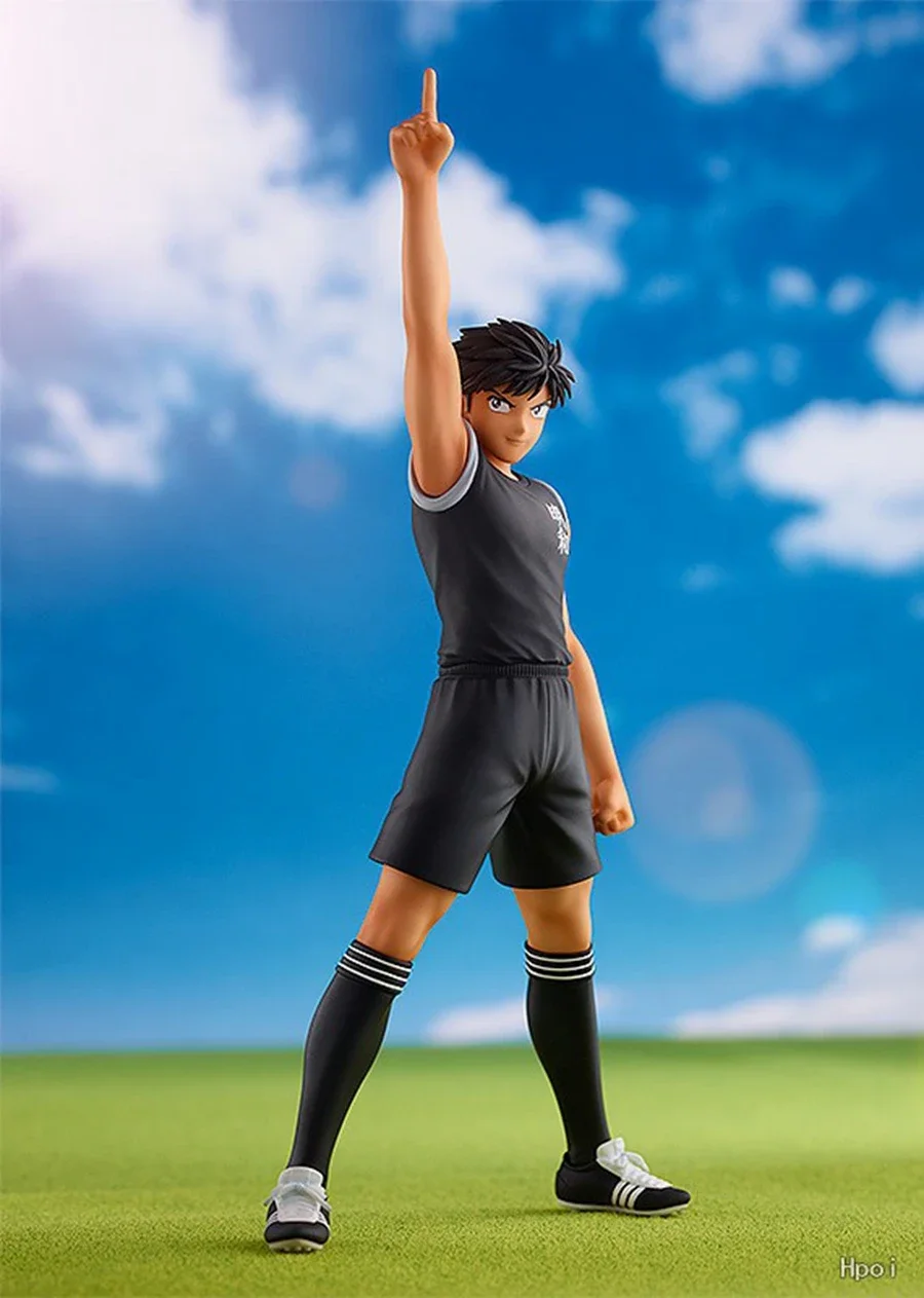 18cm Captain Tsubasa Anime Figure Ozora Tsubasa Action Figures Hyuuga Kojirou/Wakabayashi Genzou Figurine Collection Model Toys